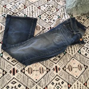 AE super stretch kick boot cut jeans